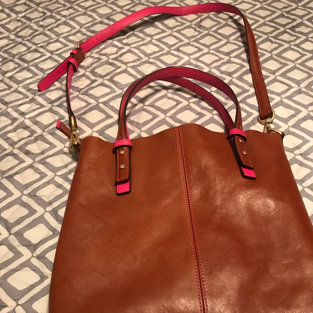 Vera Bradley leather crossbody/purse
